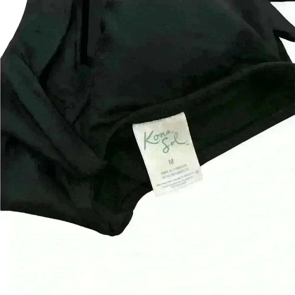 KONA SOL BLACK BIKINI TOP - Picture 3 of 3
